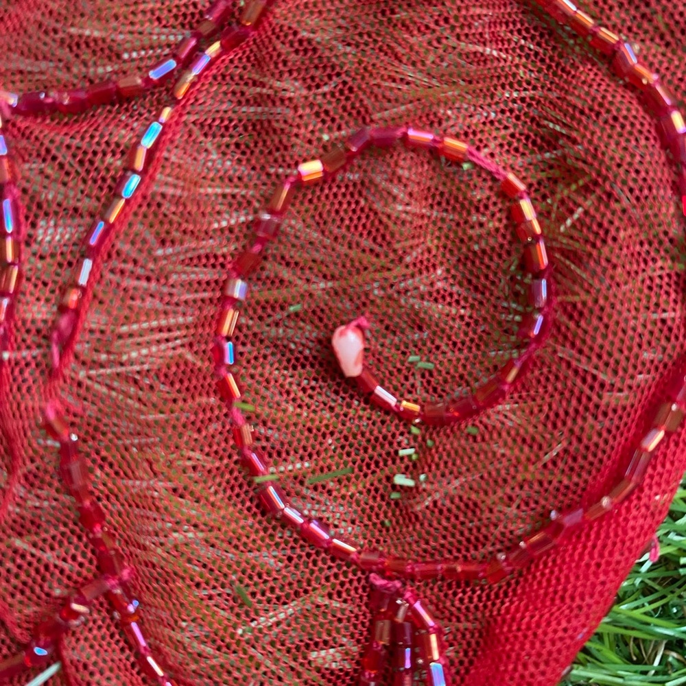 Beaded Red Top - Picture 9 of 17